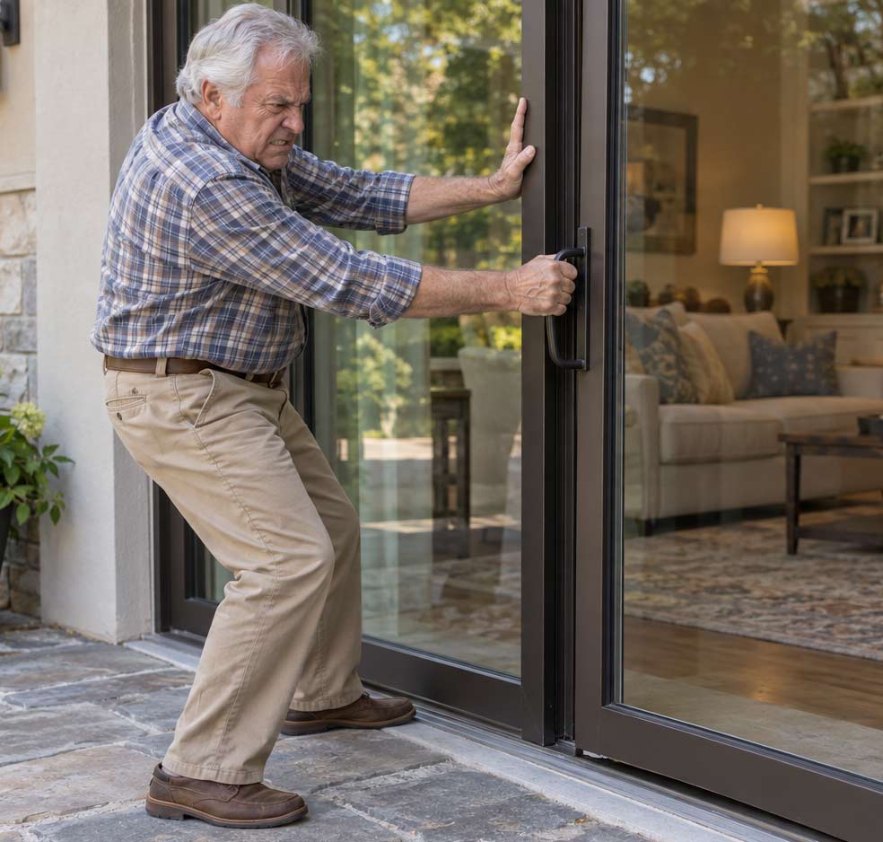 When an Off-Track Door Means Replacement